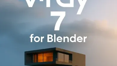دانلود ویری برای بلندر Chaos V-Ray 7 for Blender 4.5