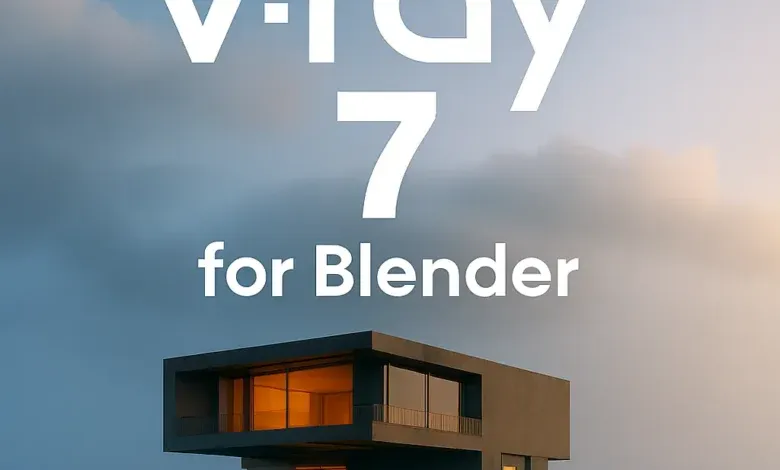دانلود ویری برای بلندر Chaos V-Ray 7 for Blender 4.5