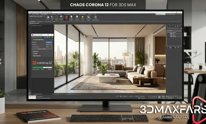 دانلود کرونا Chaos Corona 12 به همراه کرک معتبر و آموزش نصب