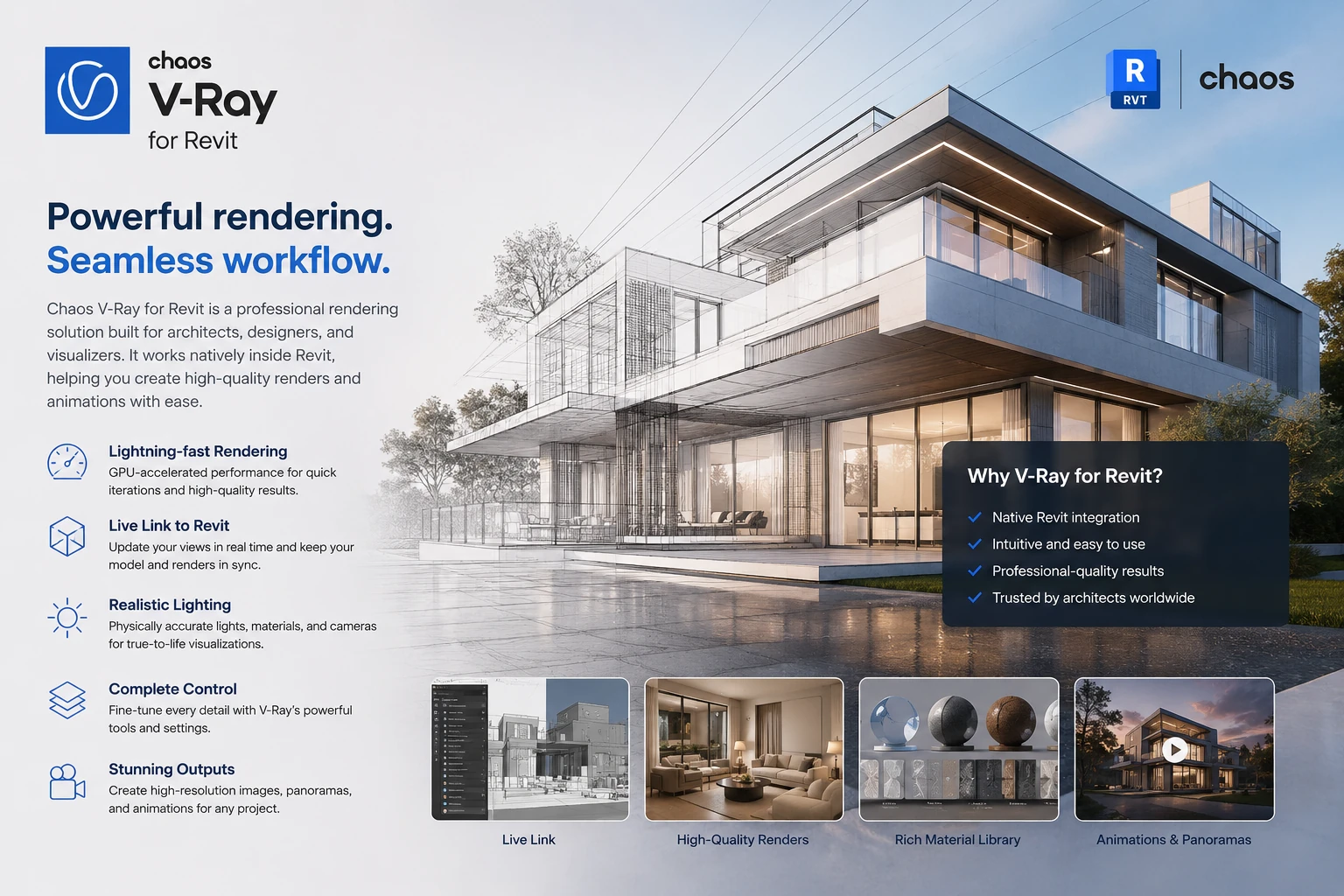 دانلود Chaos Vray 7.20.02 برای رویت + [آموزش نصب کرک]