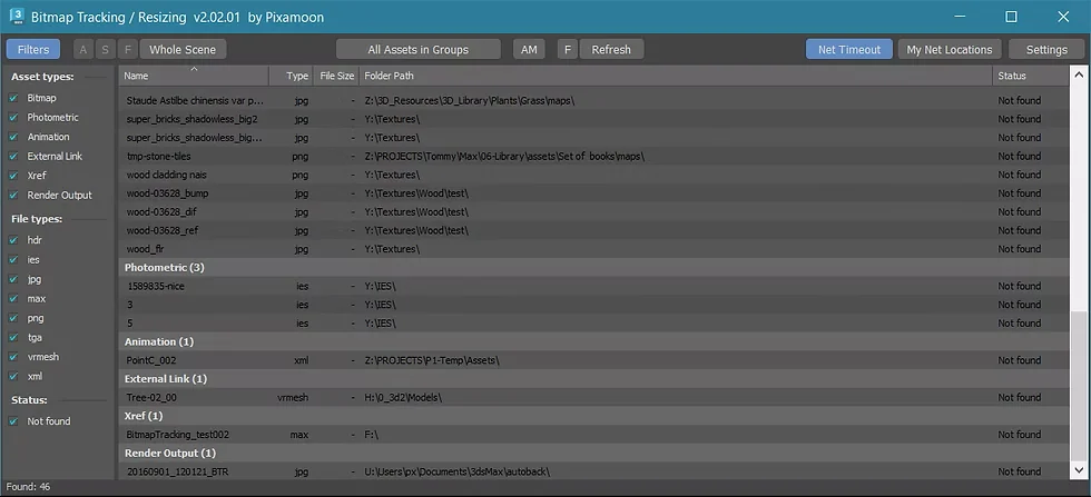 Pixamoon - Bitmap Tracking Resizing v2.05.02 for 3ds Max
