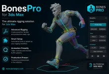 دانلود پلاگین BonesPro v4.7.9 V3 for 3dsmax + Source