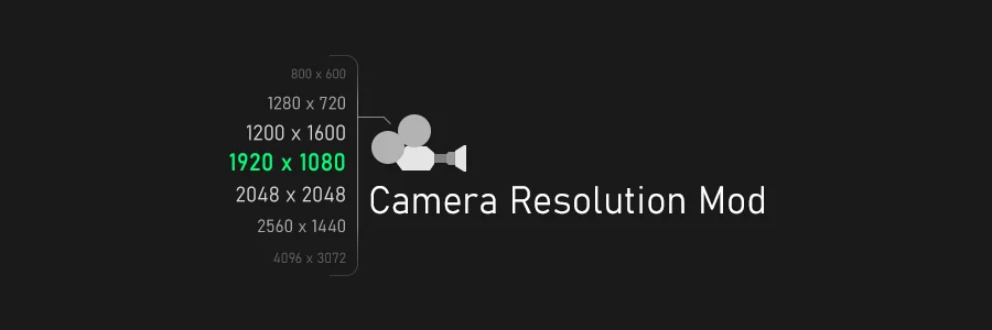 Camera Resolution Mod for 3ds Max