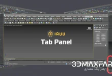 دانلود پلاگین miauu's Tab Panel​ v1.1 تری دی مکس + [آموزش نصب]