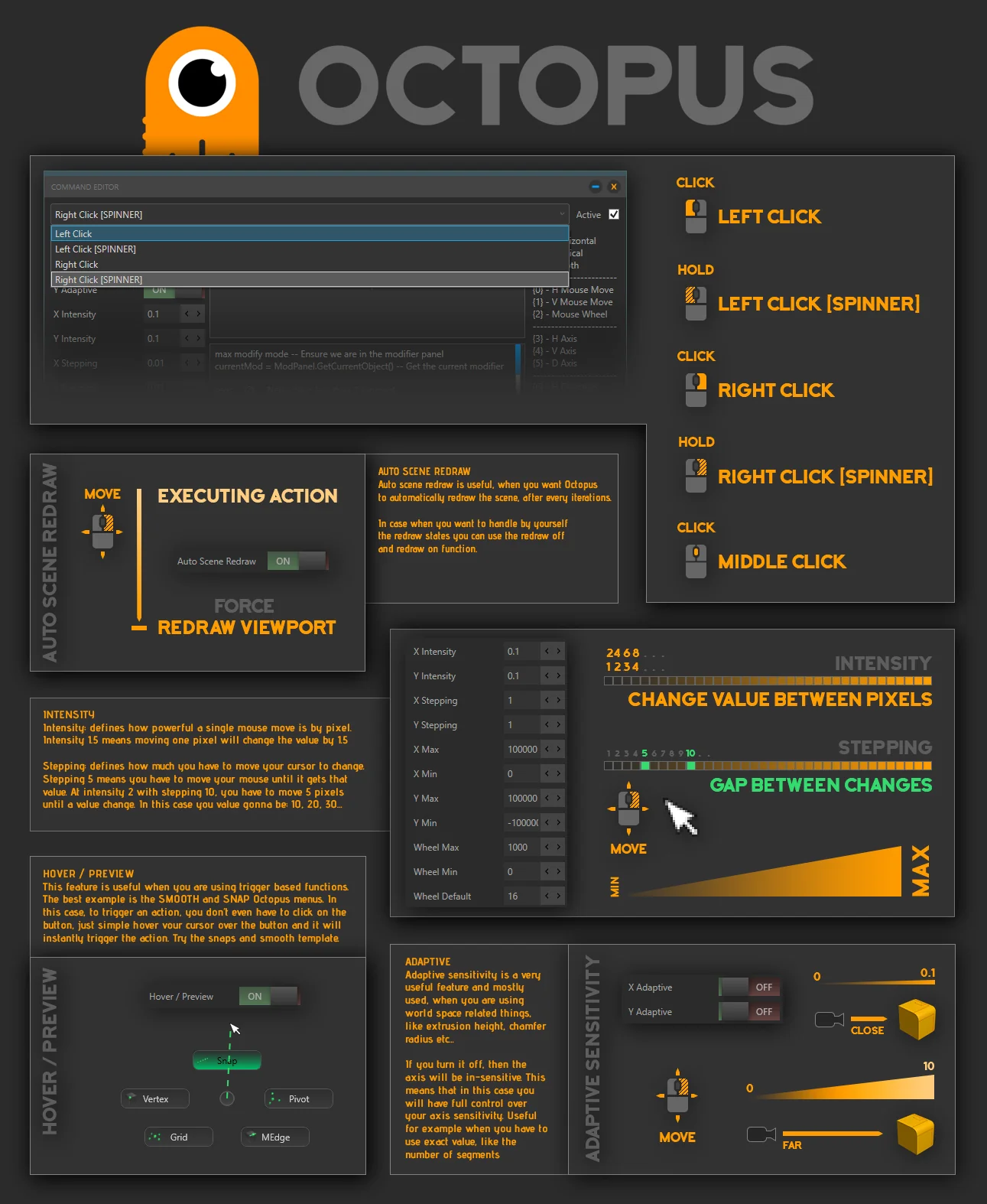 RapidTools Octopus 3.16 for 3ds Max 2016-2026 Win x64