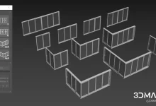 دانلود پلاگین Sliding / Stacking Door Generator v2.0 تری دی مکس