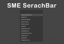 دانلود پلاگین TRViz SME SearchBar 3ds max 1.8 تری دی مکس