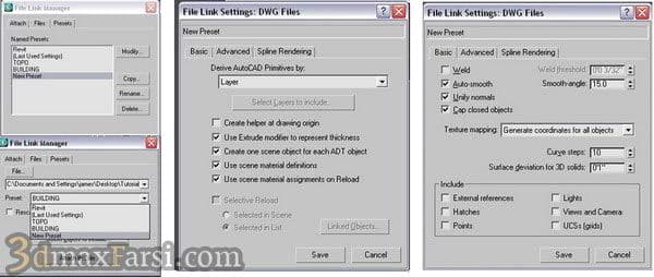 File Link Manager in 3ds max