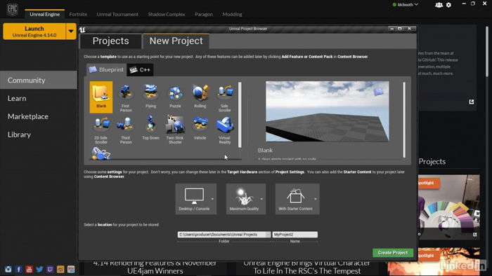 صفر تا صد آموزش آنریل انجین Unreal Essential | از صفر تا صد به زبان فارسی